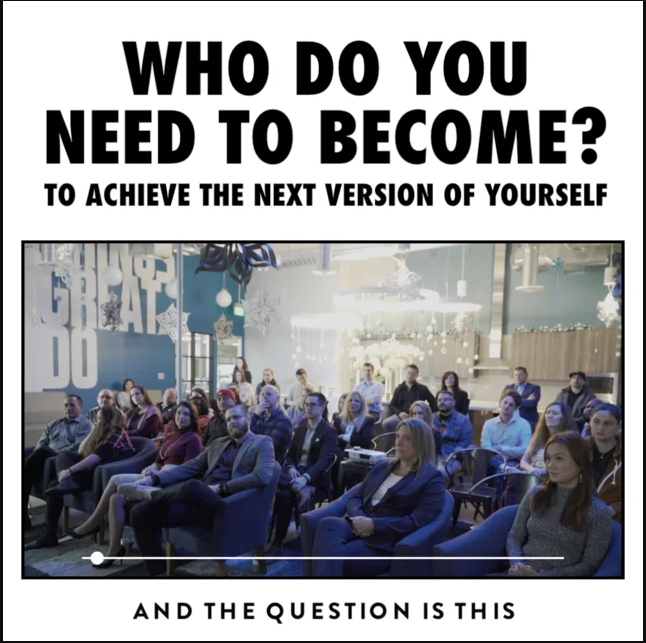 Who Do You Need To Become?