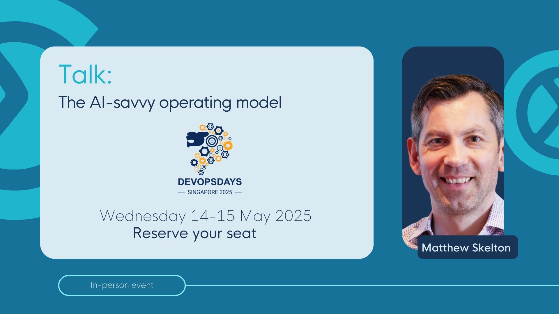 DevOpsDays Singapore 2025 - The AI-savvy operating model