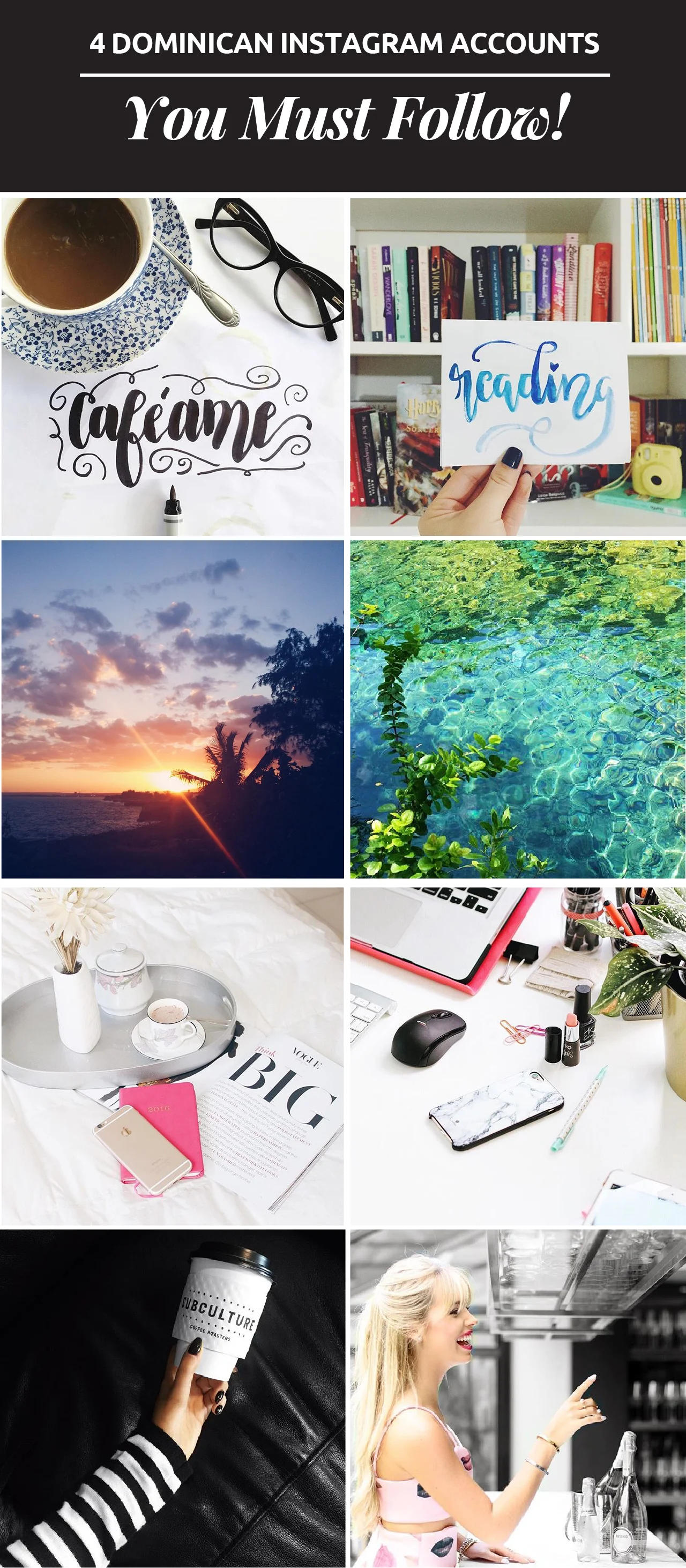 4 Cuentas Dominicanas En Instagram Que Debes Seguir #4 // ¿Cuales son tus cuentas en Instagram favoritas? Descubre estas 4 cuentas dominicanas en Instagram que necesitas seguir para inspirarte.