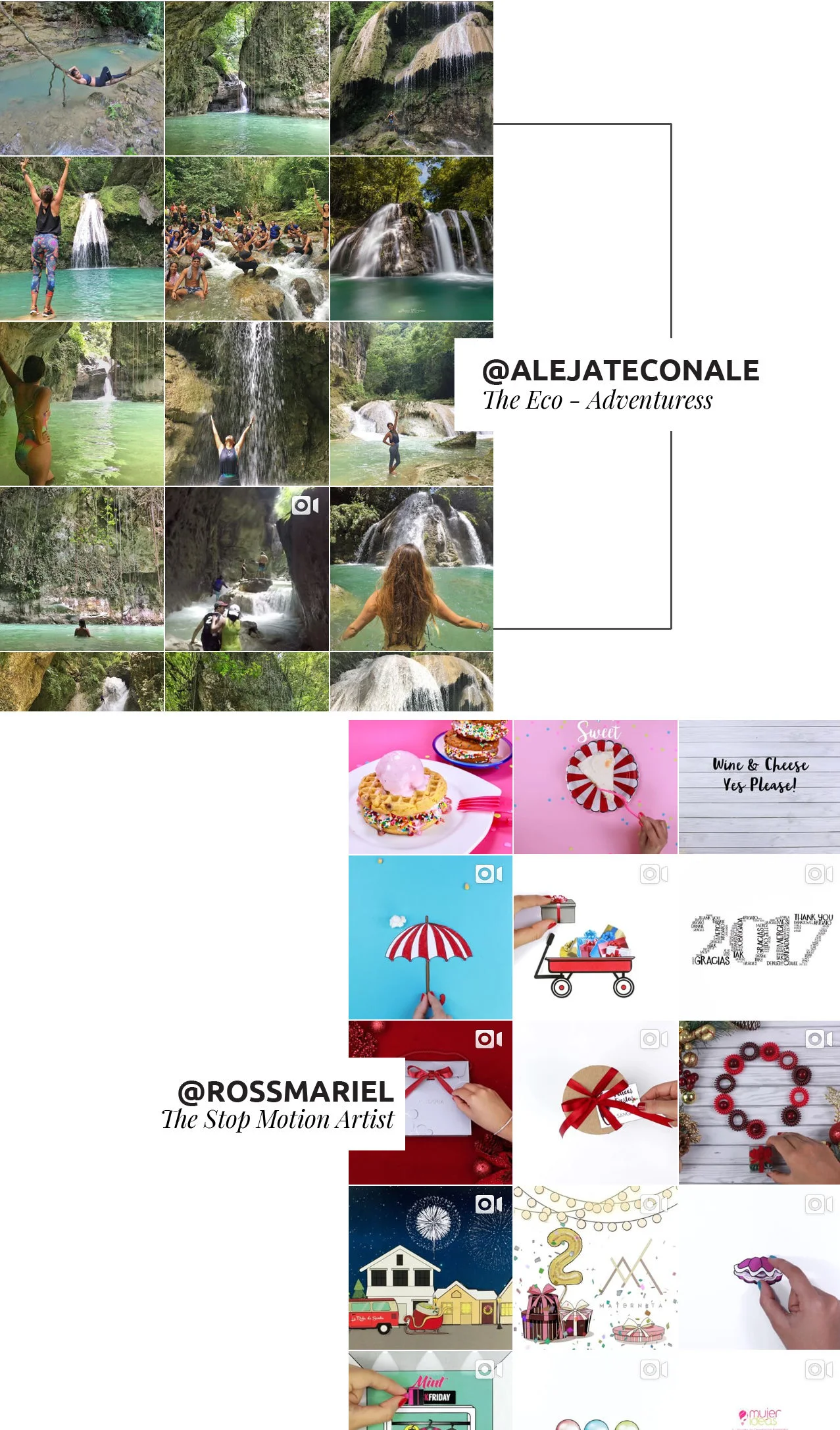 Nueva lista de cuentas en instagram que debes seguir. Todos son dominicanas, super talentosas y te prometo que te mantendrán inspirado.