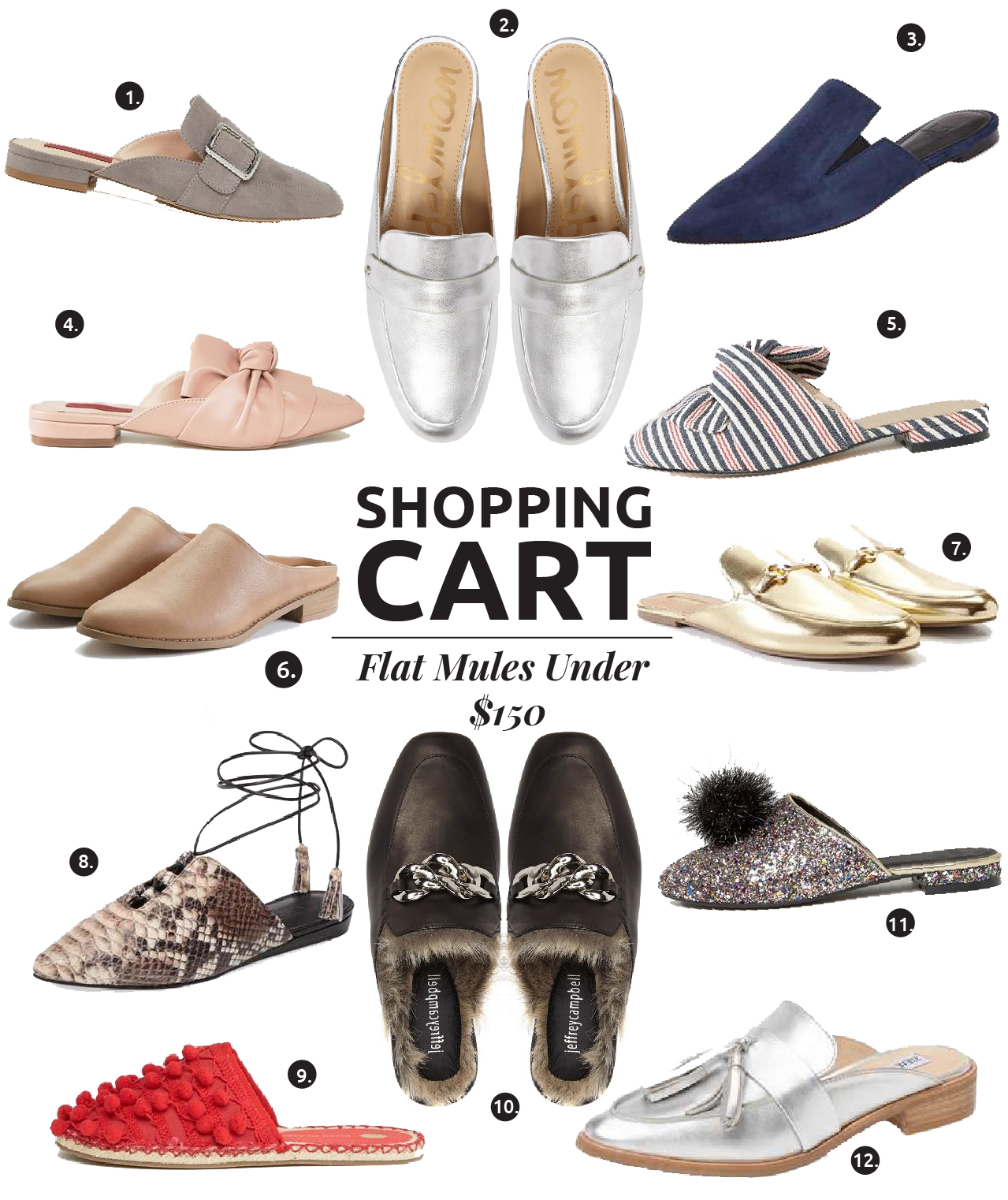 12 Mules Super Chic En Menos de $150 + Cómo Lucirlos — The Key Item