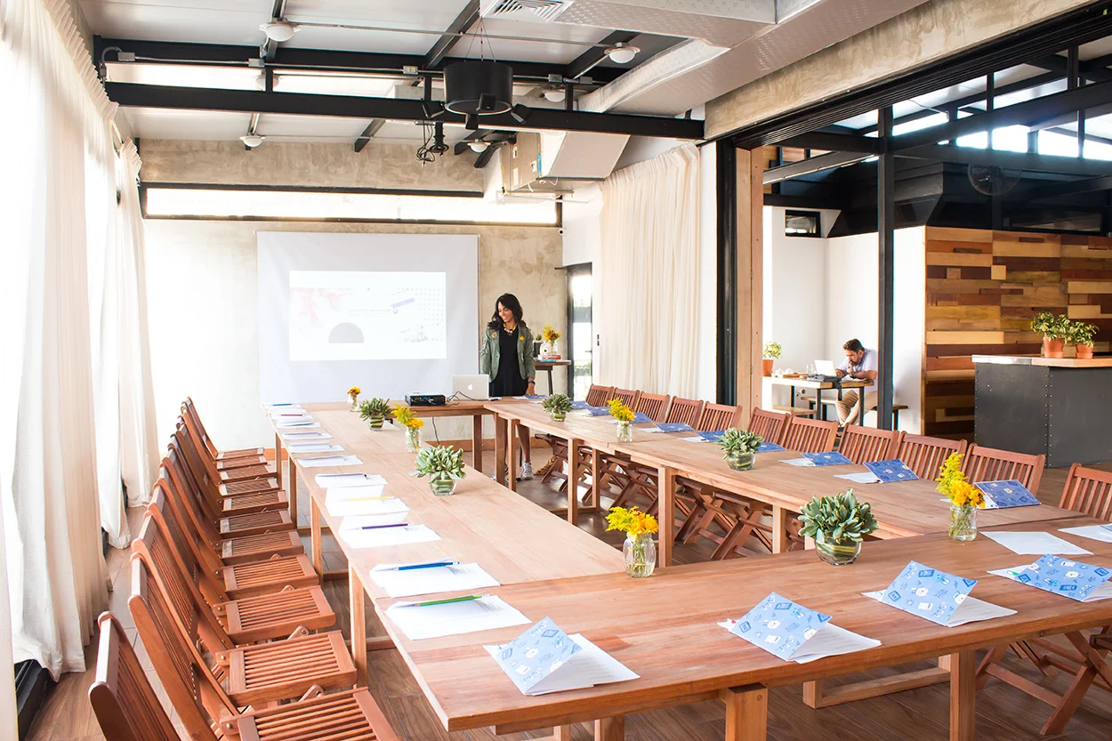 Para los emprendedores, ya existe un espacio creativo en Santo Domingo. Chez Space ofrece espacios para eventos, talleres y coworking.