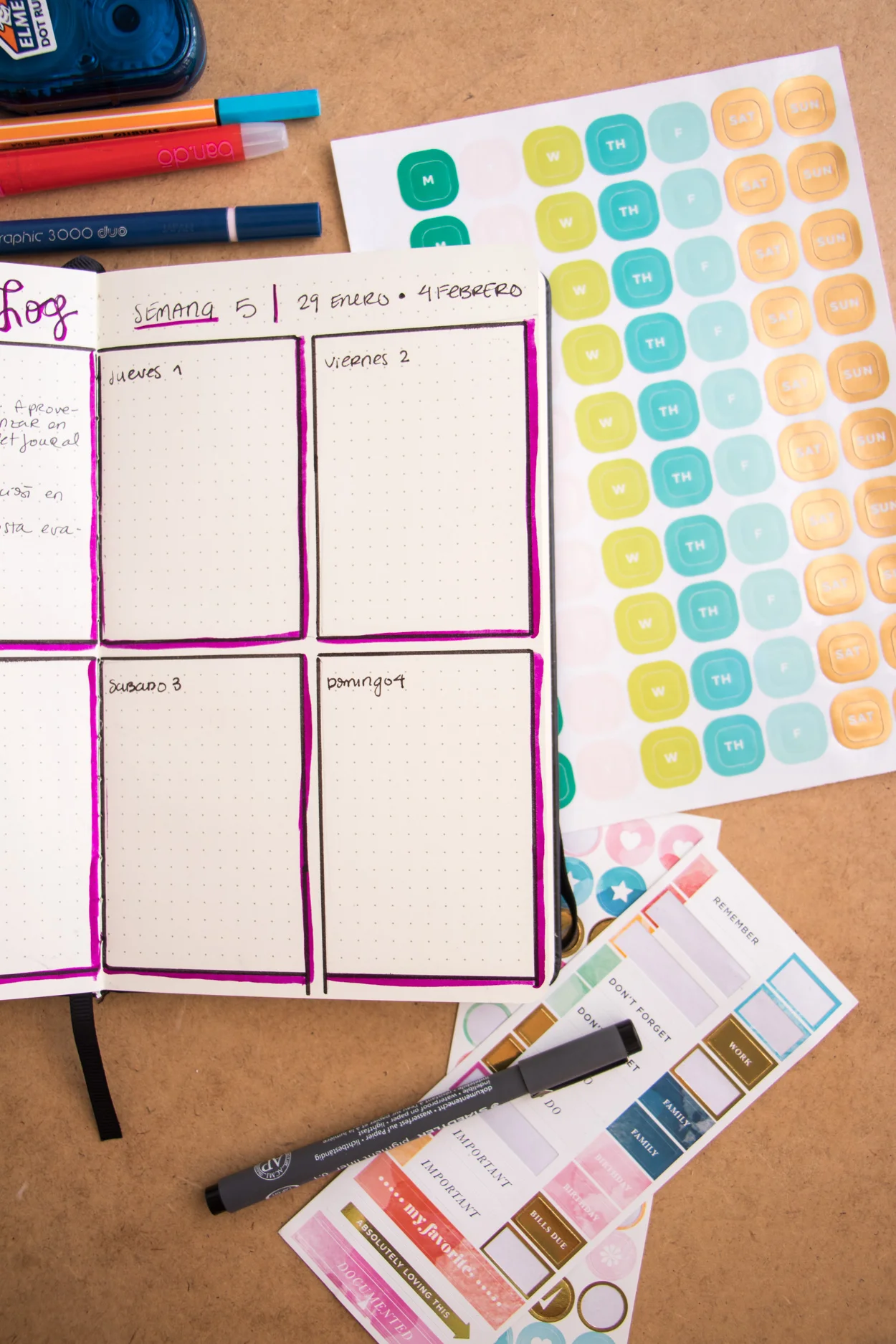 Mi Bullet Journal 2018 | Cómo lo Adapto A Mi Estilo | Si quisieras anotar áreas de tu vida como: hobbies, tus actividades, nutrición, lista de compras, y mucho más, un bullet journal podría ser la mejor opción.