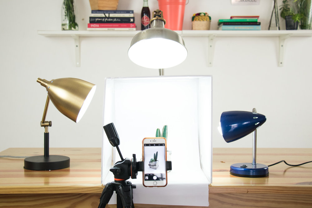 puenting Asalto norte DIY | Lightbox: Crear Un Estudio Para Fotos De Productos — The Key Item