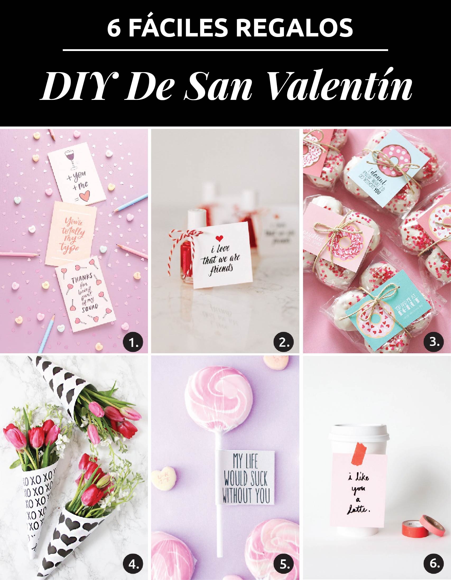 ¿Necesitas un regalo YA MISMO? Estos proyectos DIY de San Valentin se pueden hacer en par de minutos sin gastar mucho. ¡Tus amigas lo amarán!