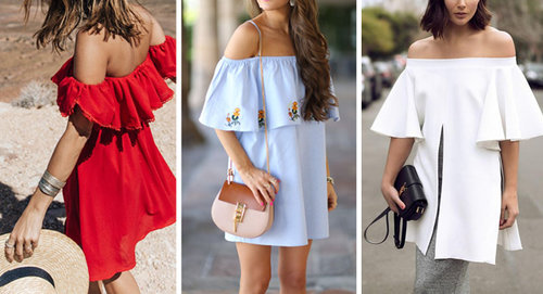 La Tendencia "Off Shoulder" + 25 Piezas En Menos De US$100