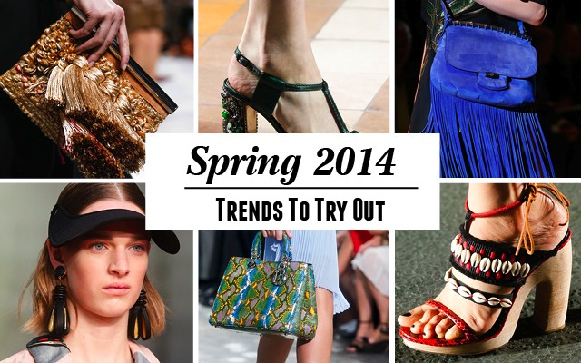 8 Trends To Try Out in Spring 2014