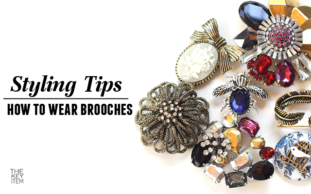 5 maneras de usar broches   