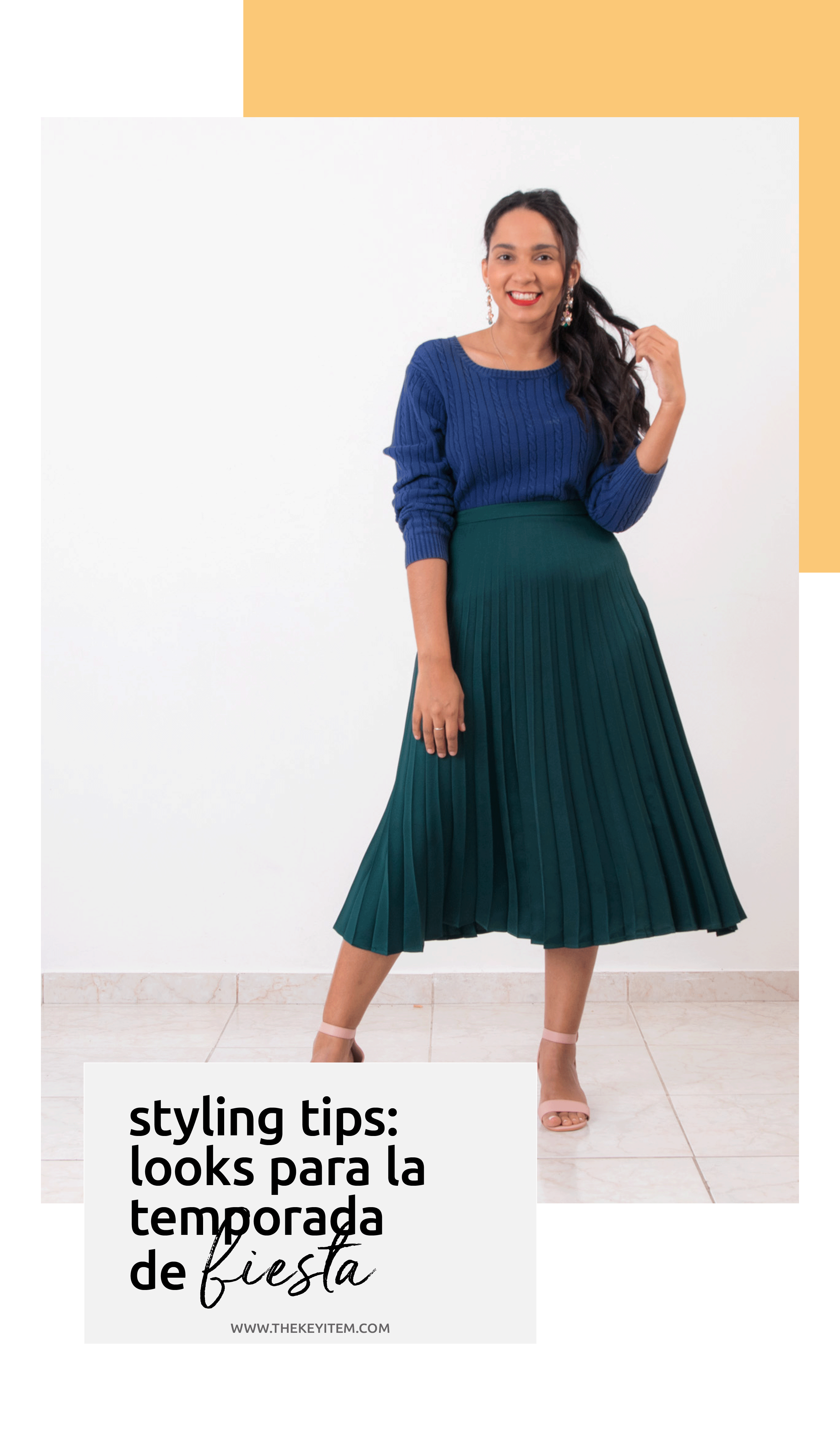 :íParty season is here! Cena, fiestas, juntes, coros, en fin.. ¡Muchas actividades! Sé que tienes muchas salidas estos días, es decir, muchos looks que usar, por lo que quiero hoy ayudarte a sacarle el mayor provecho a  tus piezas.