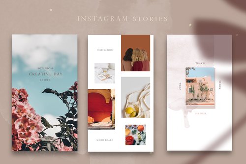 8 Plantillas de Diseño Para Crear Instagram Stories