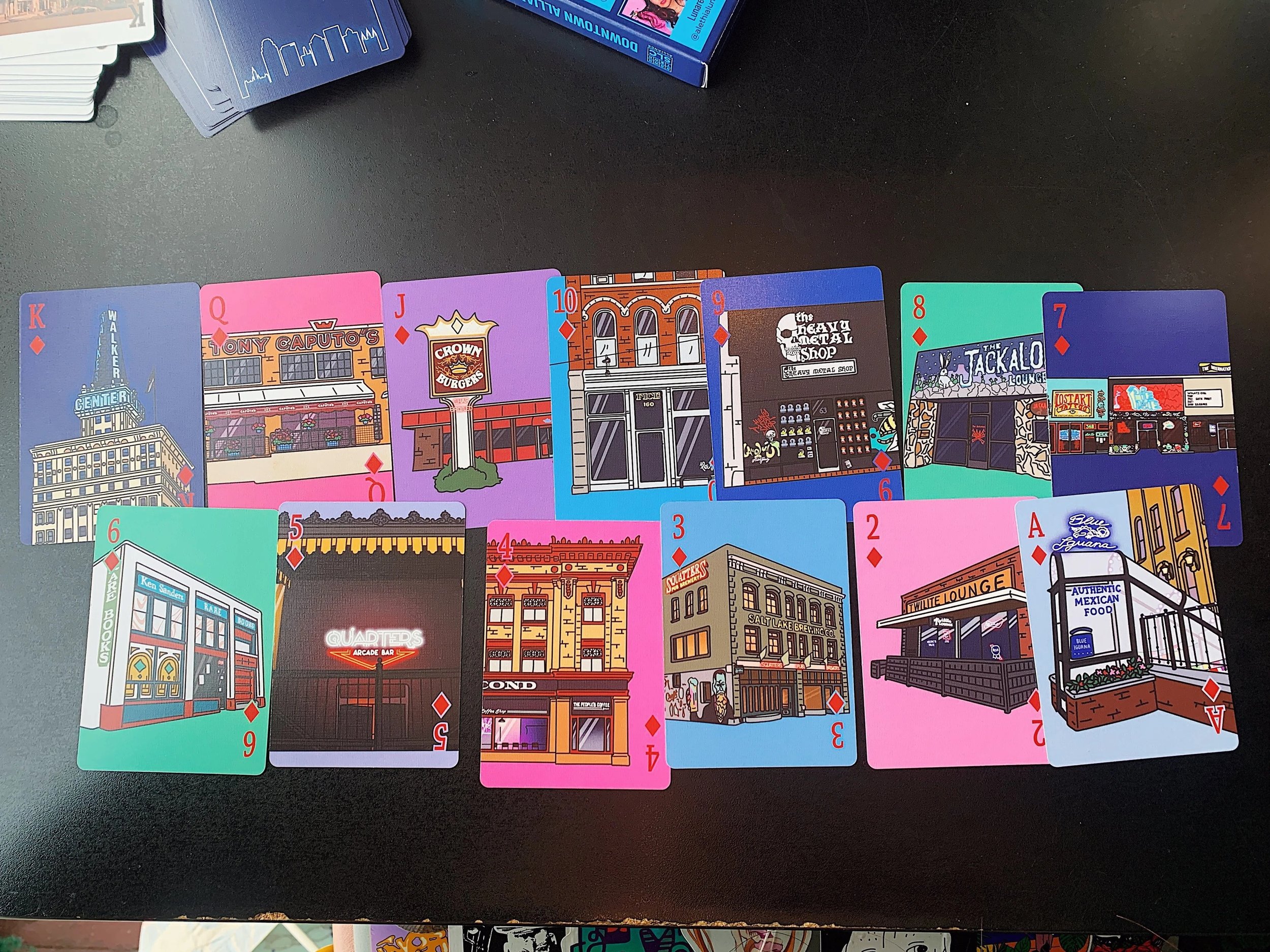 Salt Lake City Deck of Cards for SLC Arts Council