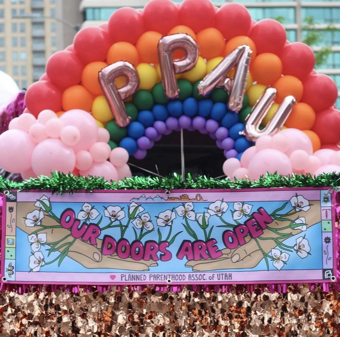 Planned Parenthood "Our Doors Are Open" campaign