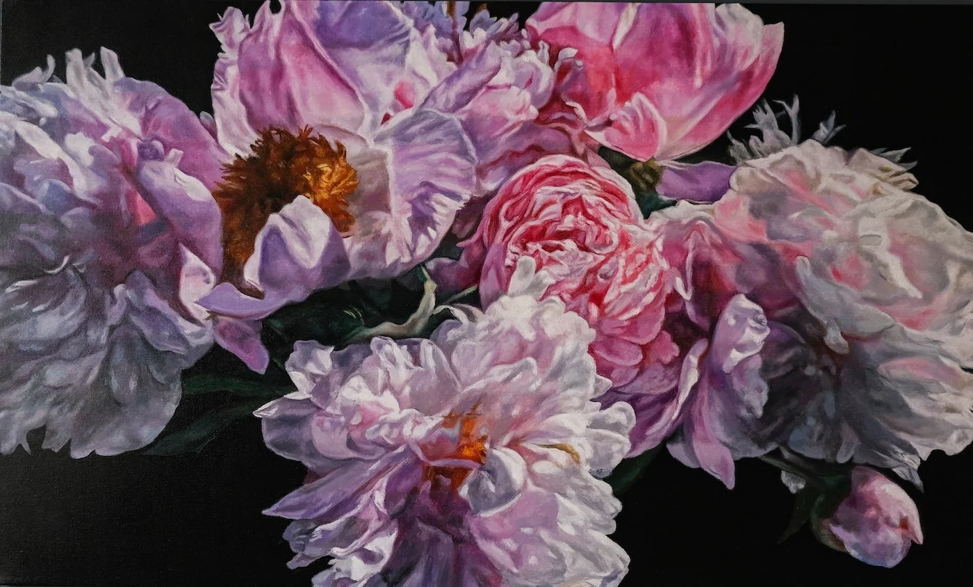Magenta Peonies