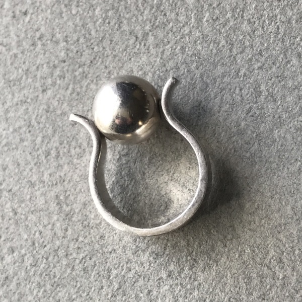 925 Sterling Silver Ball Ring