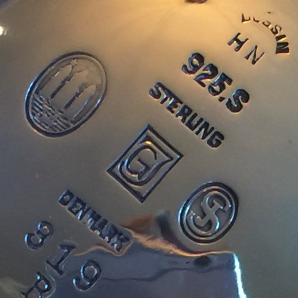 Harald Nielsen Georg Jensen Georg Jensen Hammered Sterling Silver Goblet #532B 