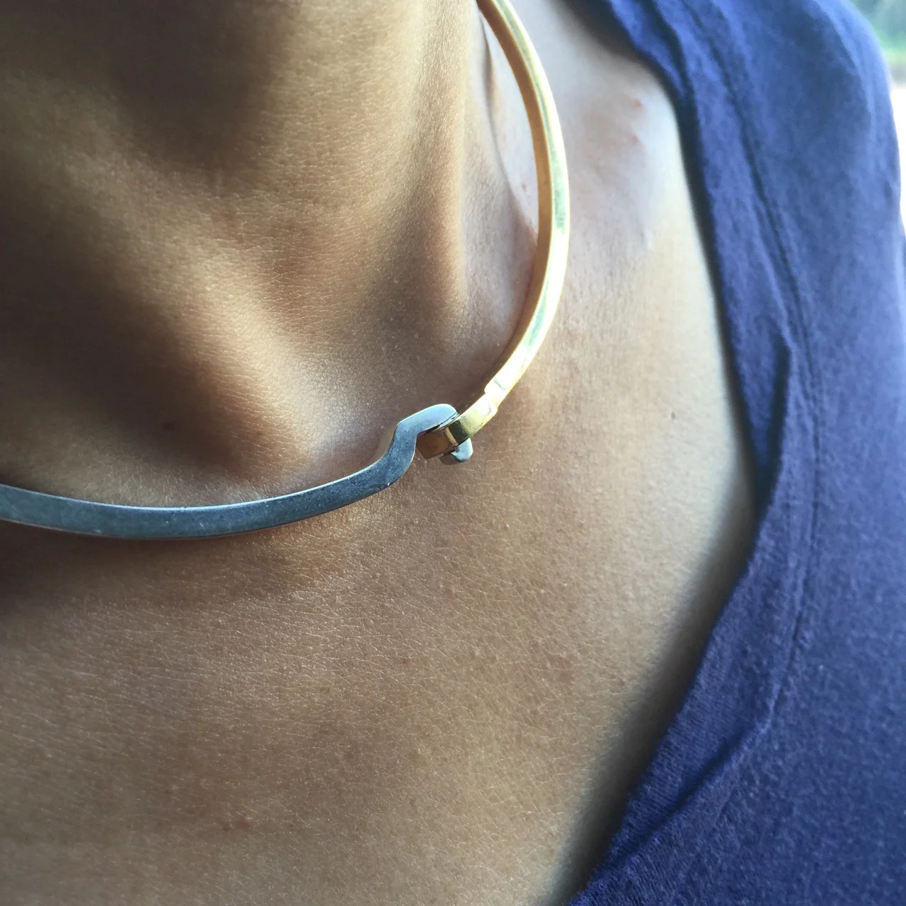 Ensemble Collier Et Bracelet Andreas Mikkelsen - Argent 925 - Danemark Vers 1970 - Occasion Avec Poinçons