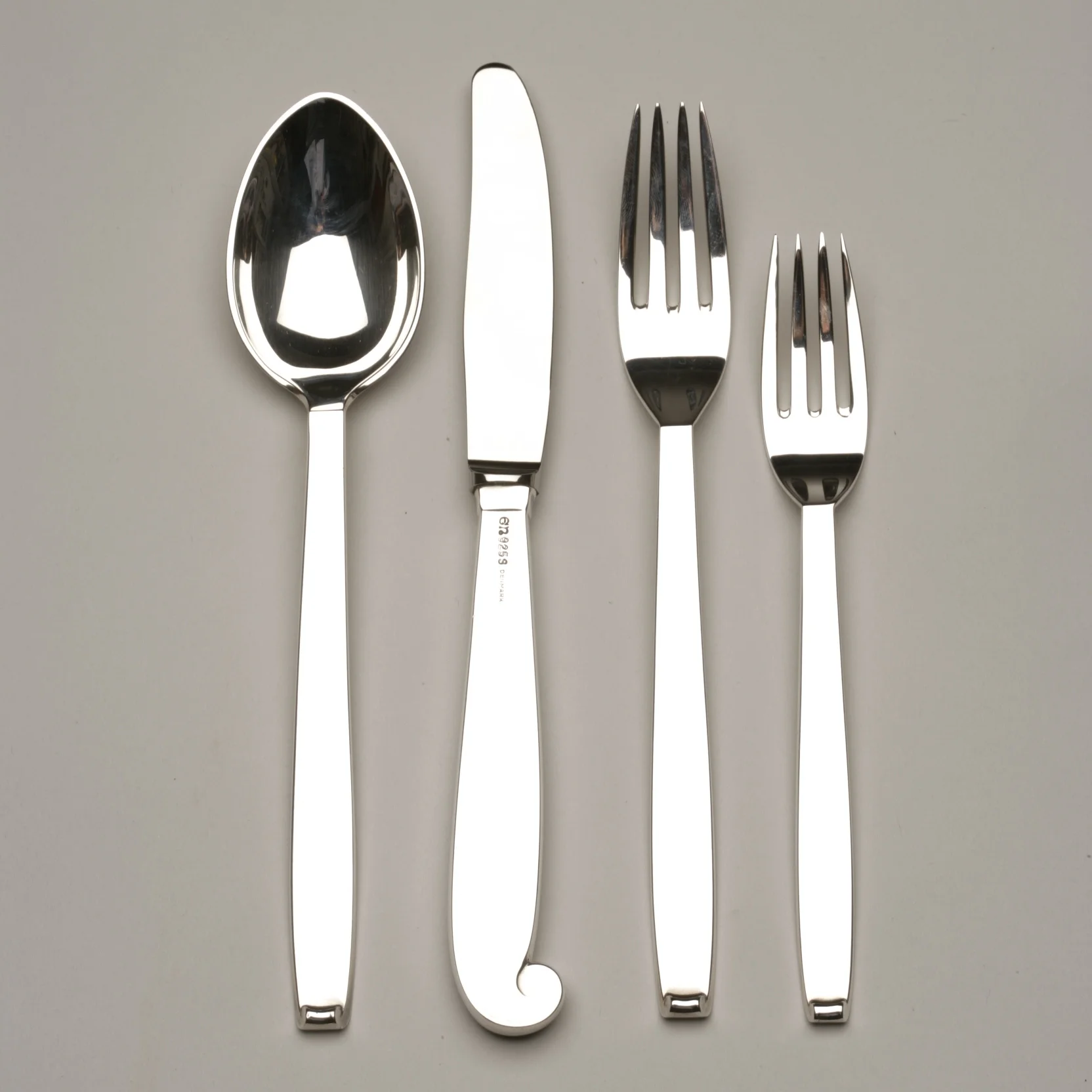 Evald Nielsen Sterling Silver Place Setting Gallery925