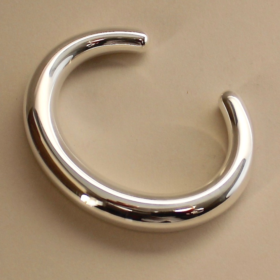 Georg Jensen Sterling Silver Aura Cuff Bracelet