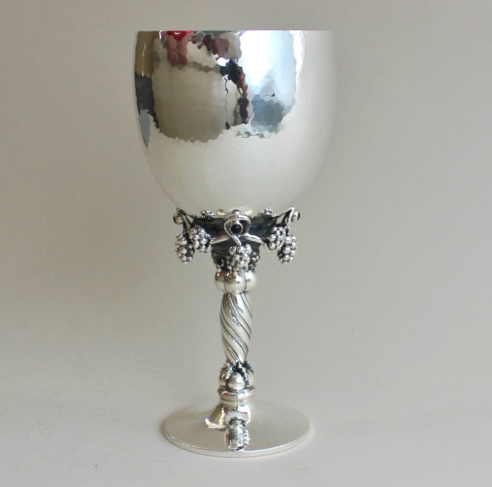 Sterling Silver Wine Goblet Cup