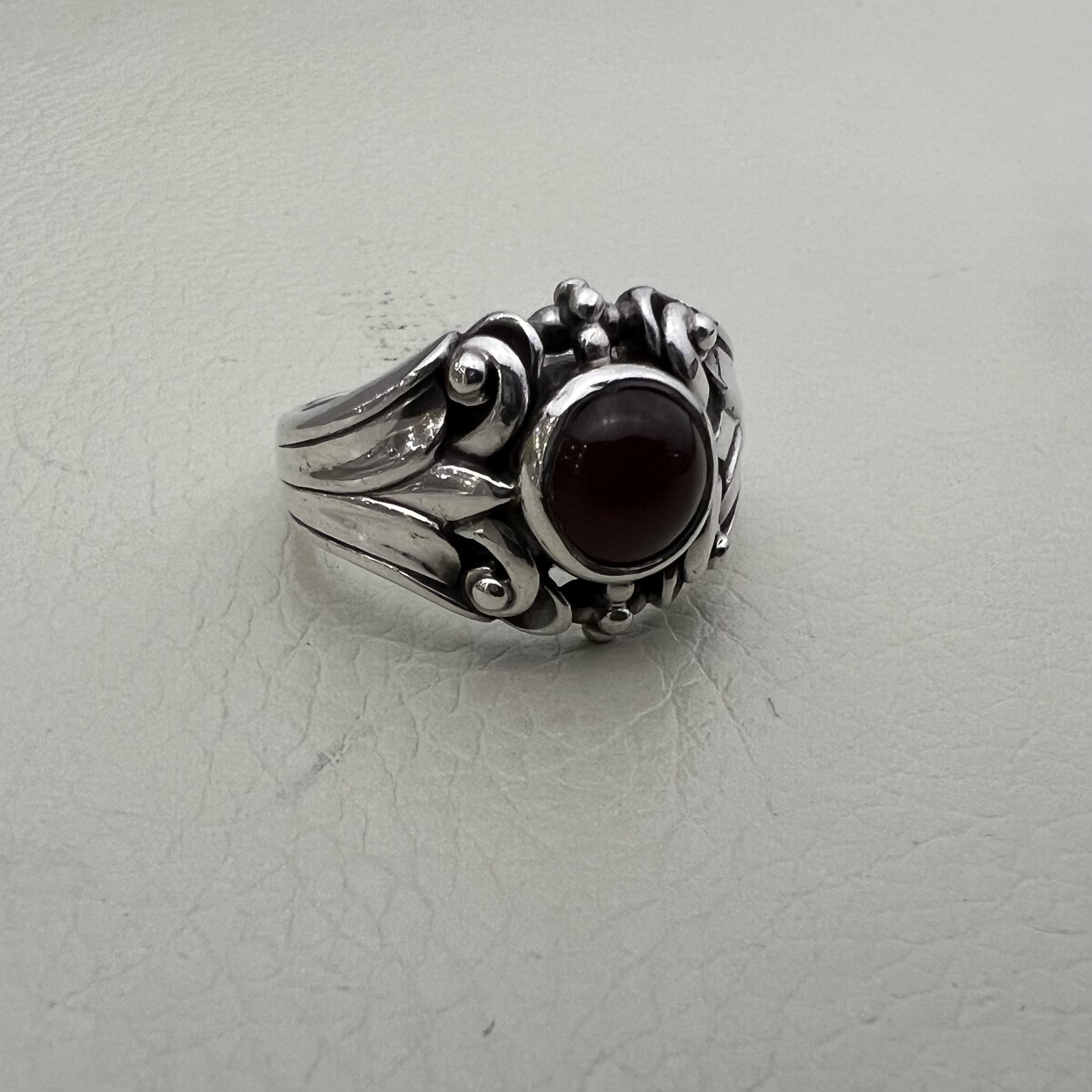 Amazon.com: Foxtail Chain Design 925 Sterling Silver Garnet Stone Men's Ring,  Handmade Silver Ring for Men, Red Garnet Stone Ring, Man Silver Garnet Stone  Ring : Handmade Products