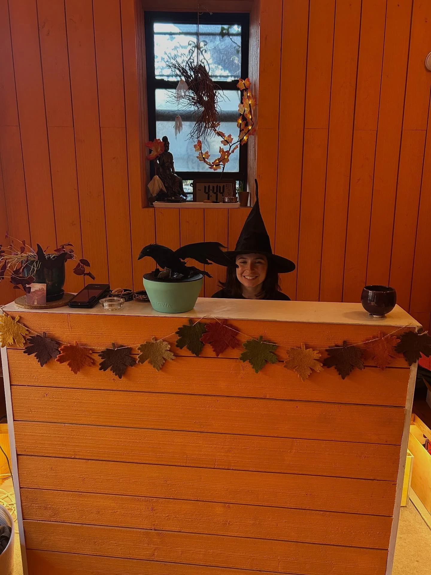 We had a wonderful day in community at Jaya on Halloween! So great to participate in the festivities. 😀

As for today Saturday we have one more class on the schedule 6 pm Gentle &amp; Restorative Yoga with Reiki taught by Ramit!

Sunday a full class