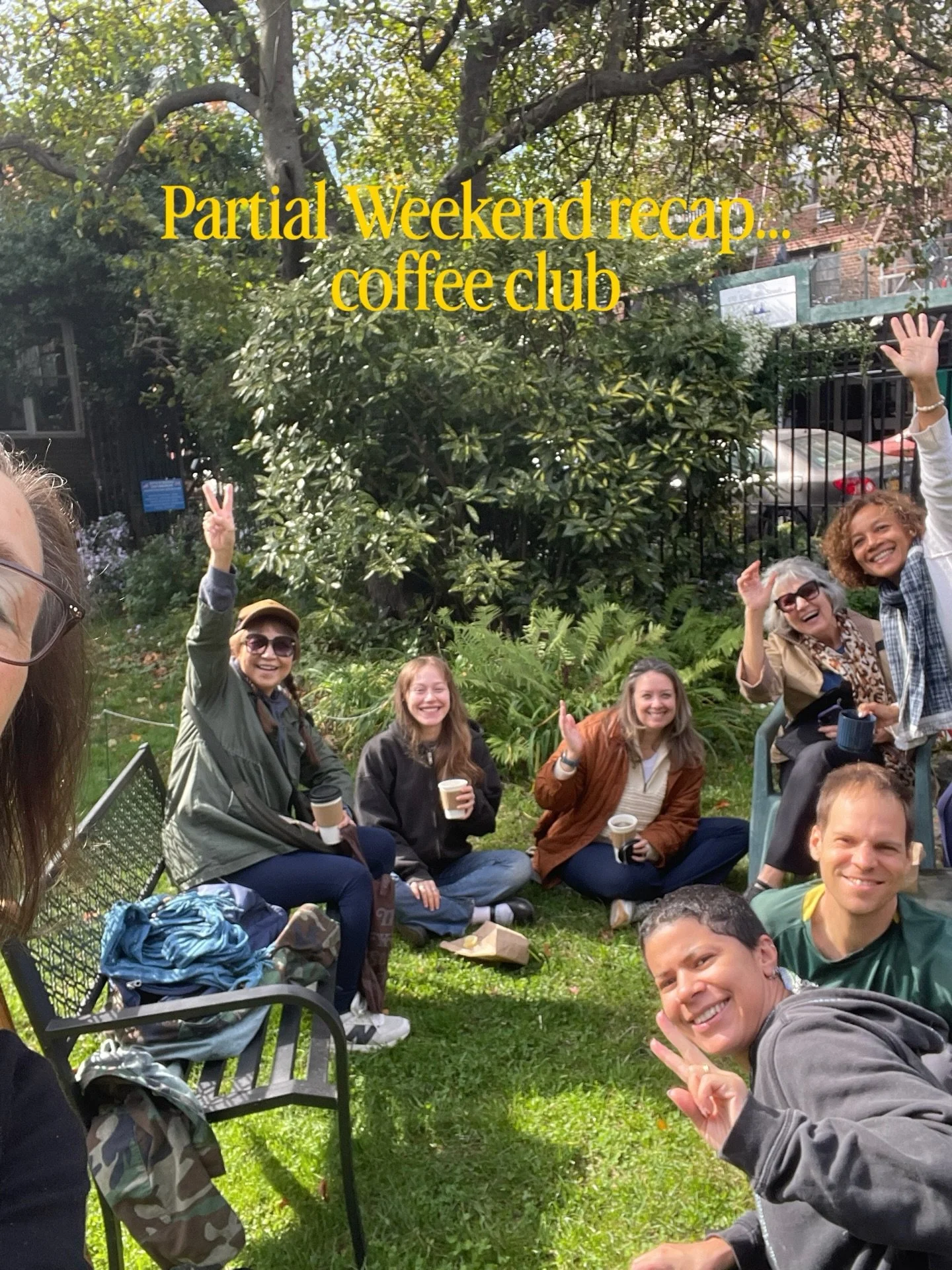 A lovely weekend with new moon energy to support our next steps! Lots of yoga, plus coffee, plus, Bhagavad Gita, plus looking forward to Nami! And more!

Today is Monday, a day off for Monday but Jaya's doors will be wide open for the neighborhoods w