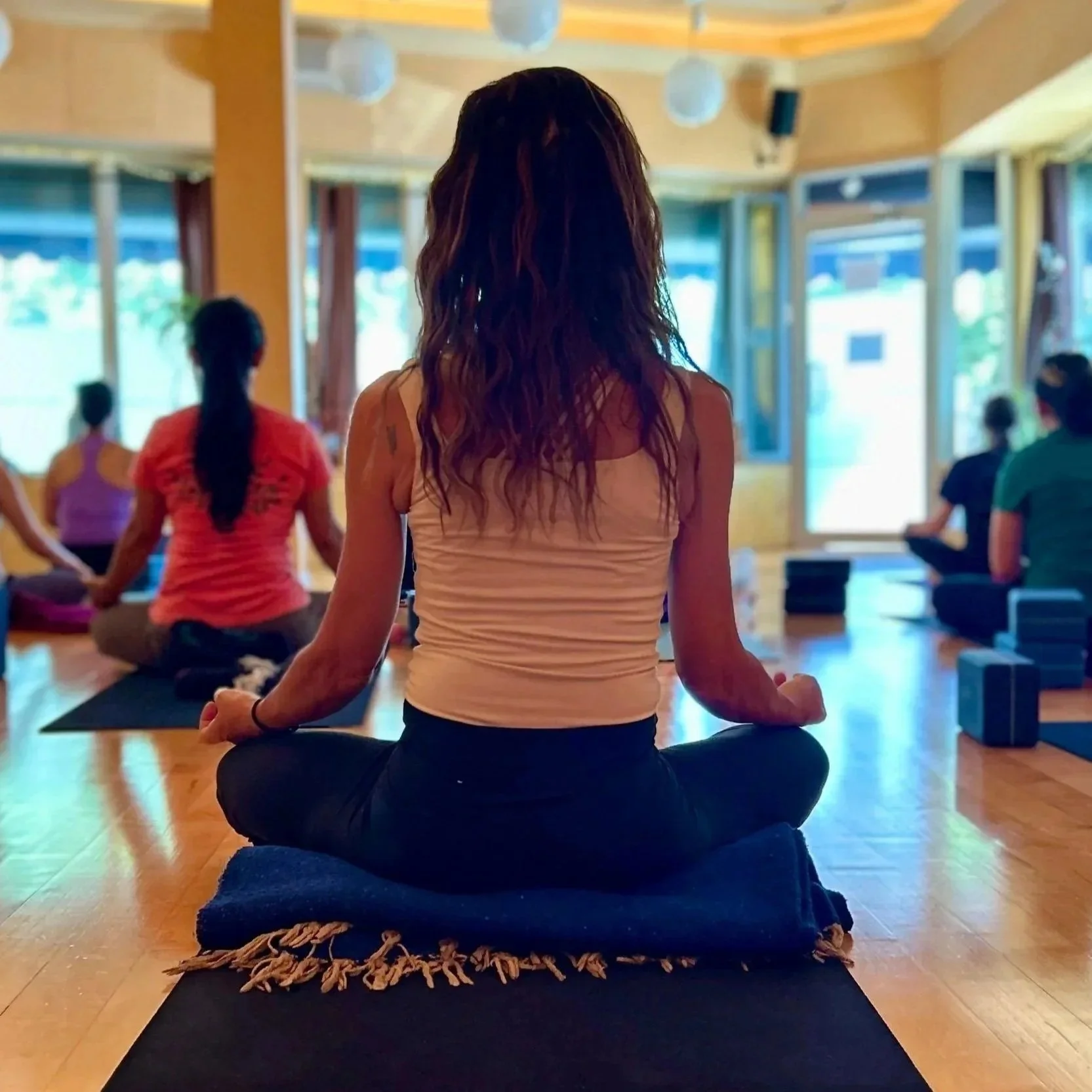 Meditation at Jaya Yoga Center