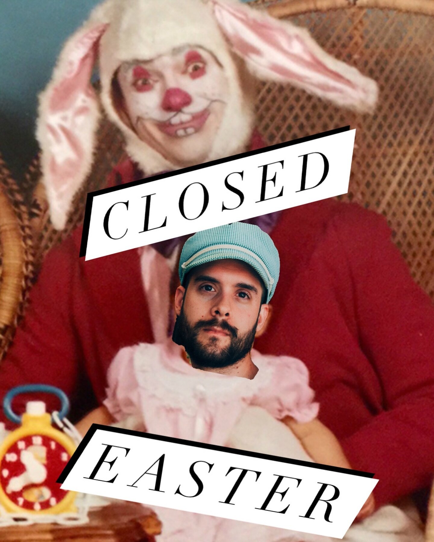 ‼️CLOSED EASTER SUNDAY 3/31 ‼️

(We&rsquo;ll resume normal hours Monday 4/1)