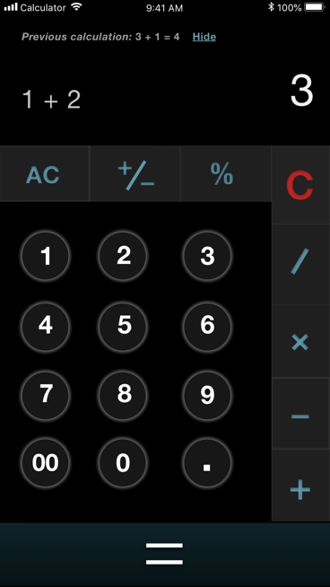  I’ve also designed the below app icon as well for a calculator app. I’ve incorporated the color palette as well as visual indications.  