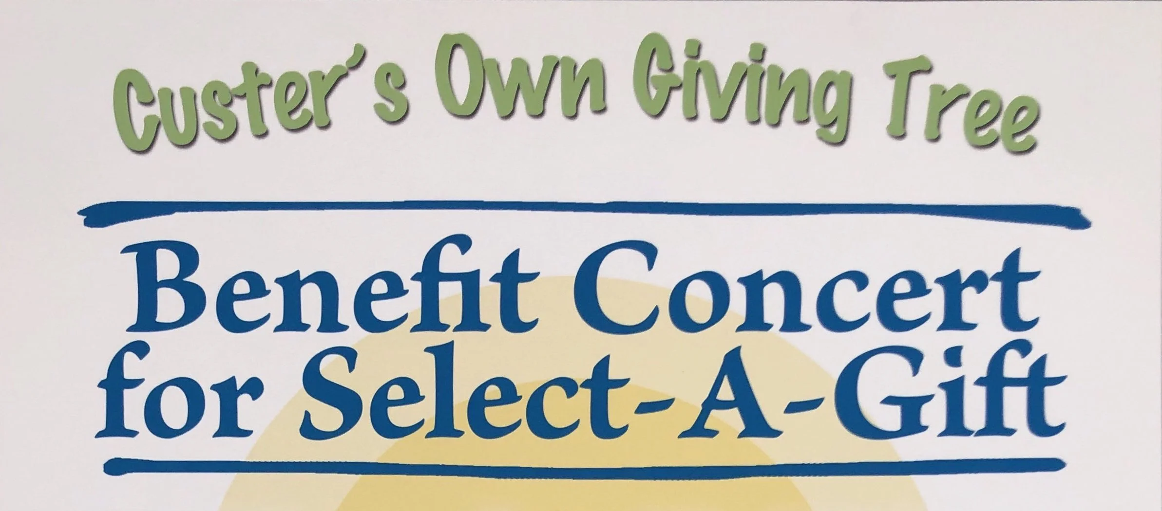 Select-A-Gift Benefit Concert