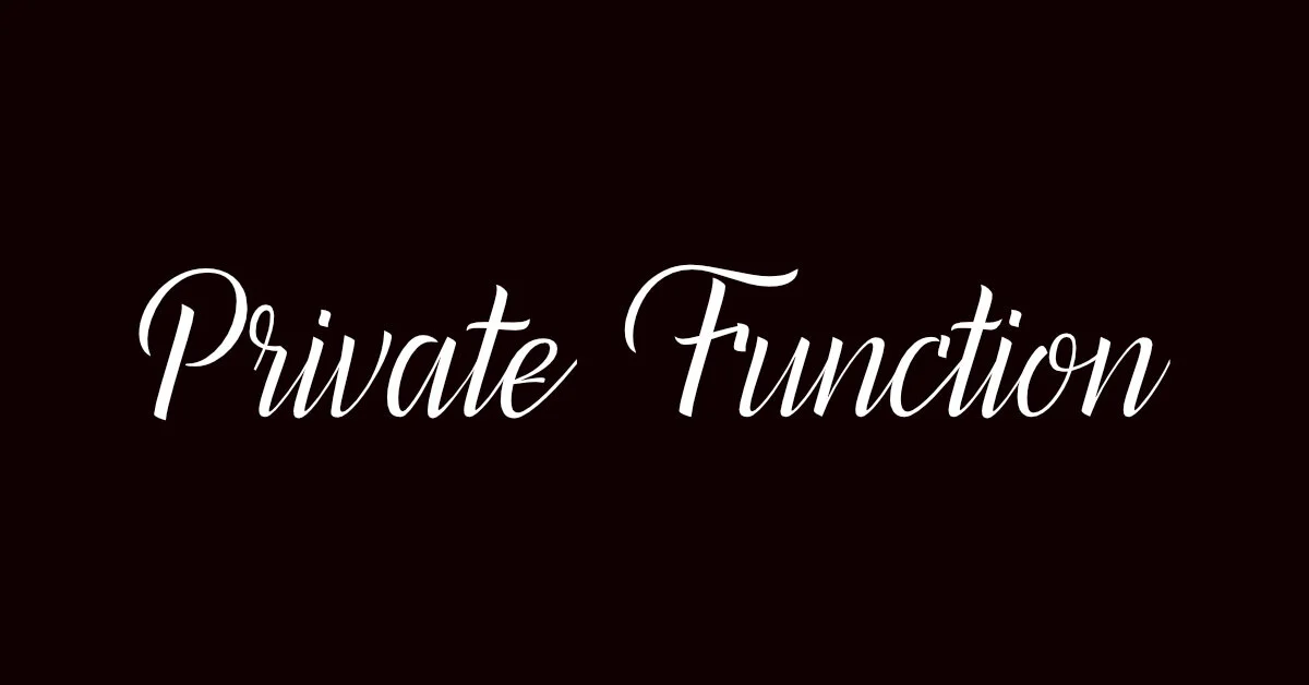 Private Event