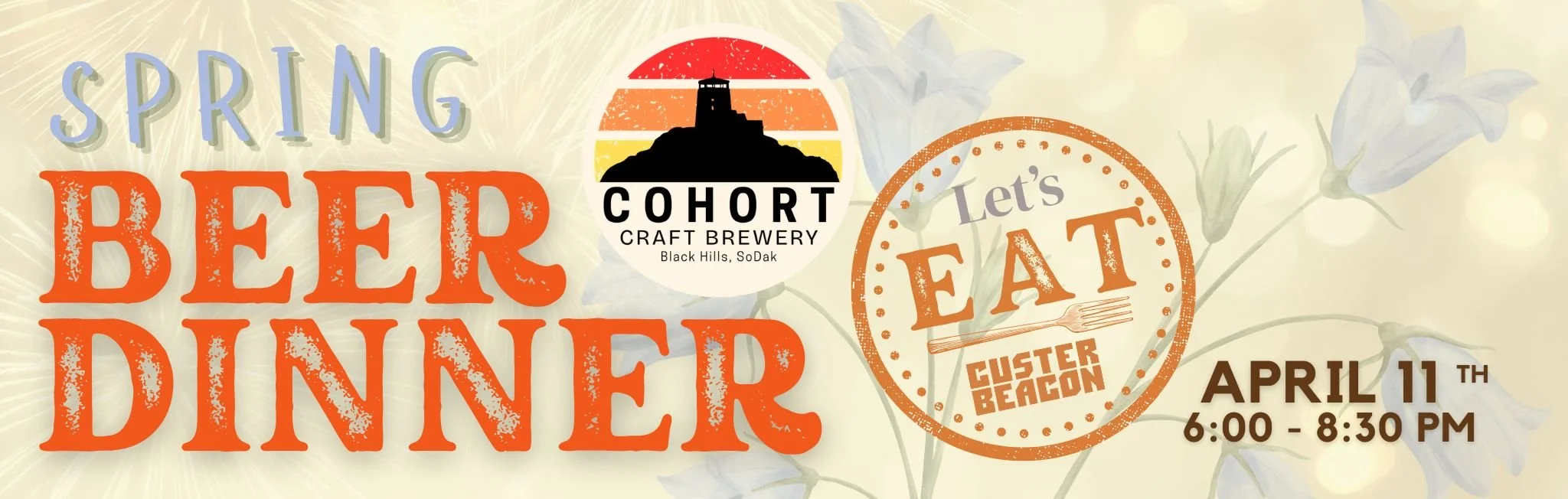 Spring Beer Dinner ft. COHORT CRAFT BREWERY