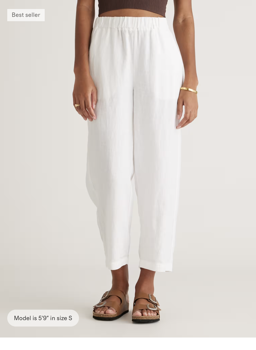 100% European Linen Pants