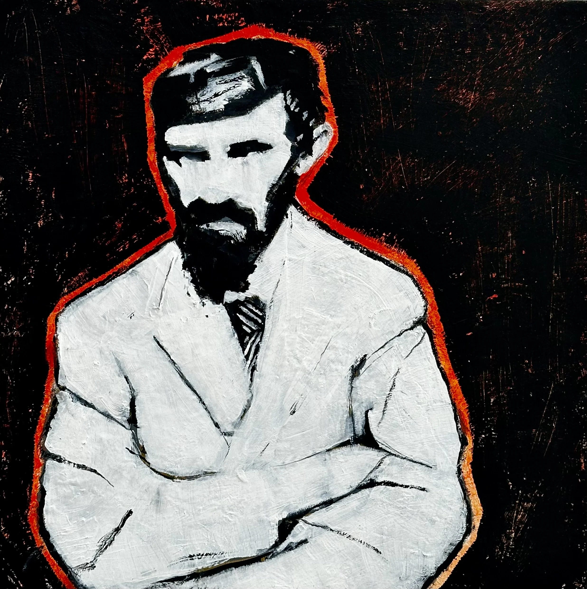 Trust the Tale, 18 x 18, $1400 — (Inquire)