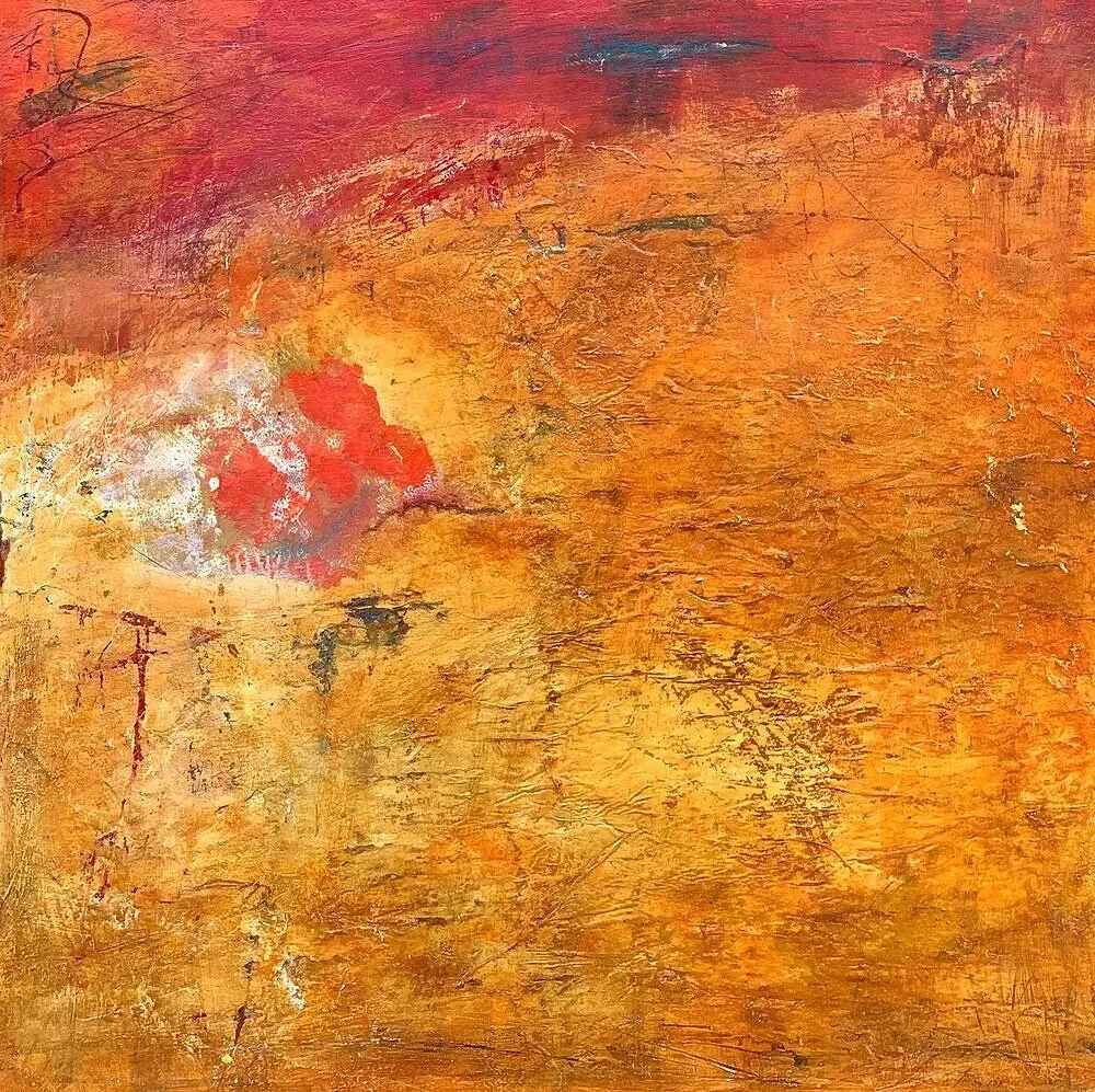 A Wrinkle in TIime, 24 x 24 — SOLD