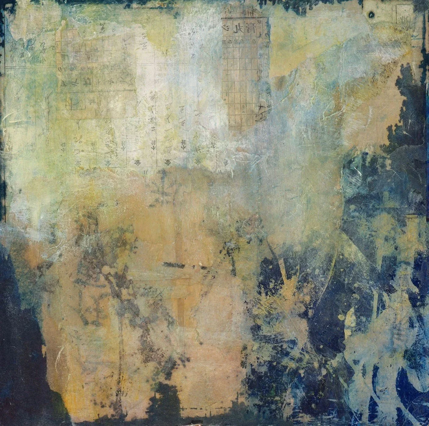 Indigo Dreams #1, 12 x 12 — SOLD