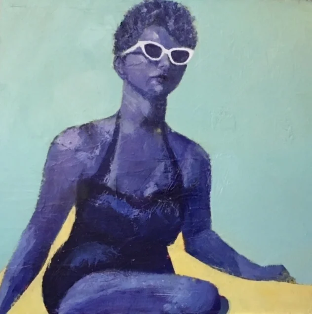 “Queen Esther”, 24 x 24, acrylic on board, 2018