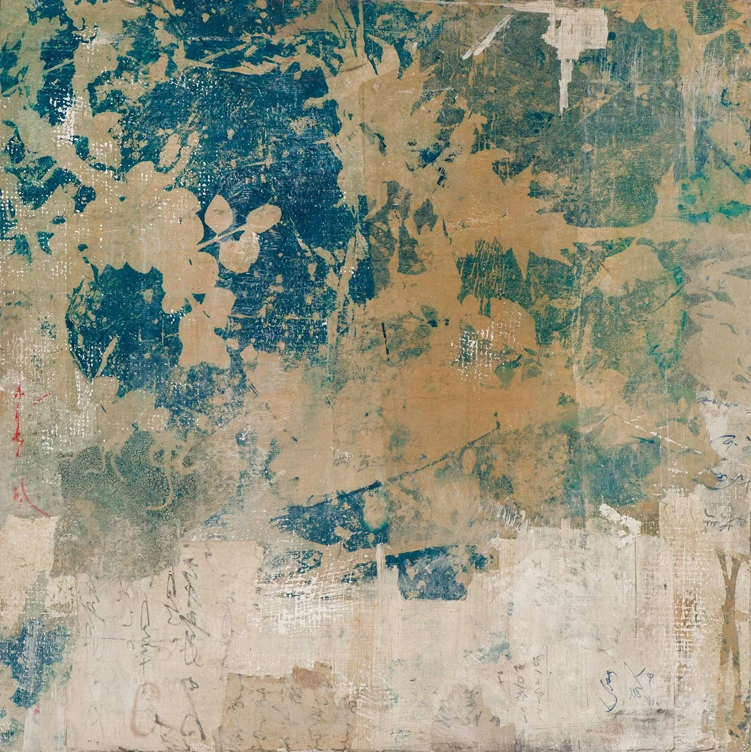 Dressed in Full Blossom, 16 x 16 — SOLD