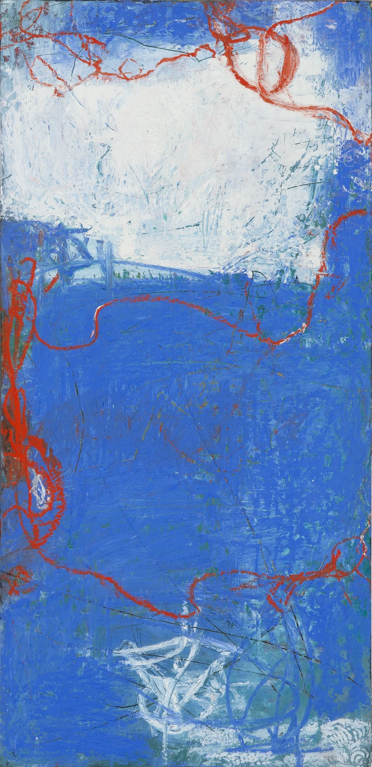 Blue Morning, 24 x 12, $1200—  (Inquire)