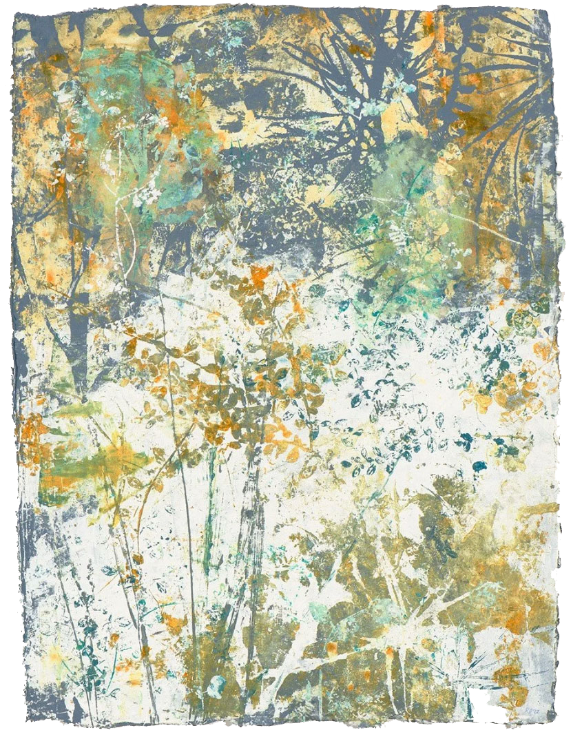 Gathering Blue #1, 25 x 19 — SOLD