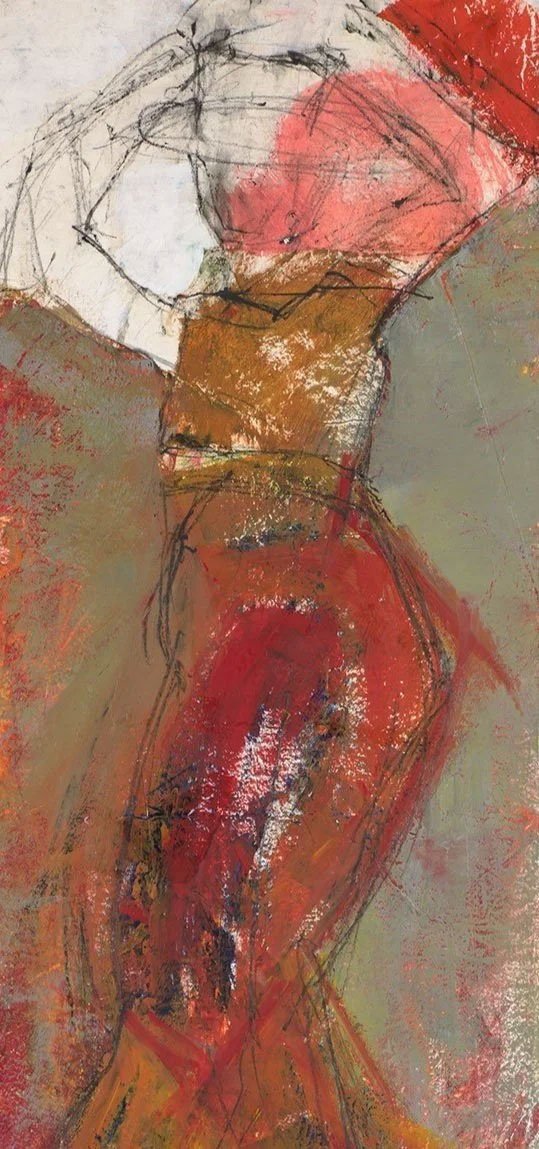 Playin’ Around #2, 48 x 18 (51 x 24 framed), $1900 —  (Inquire)