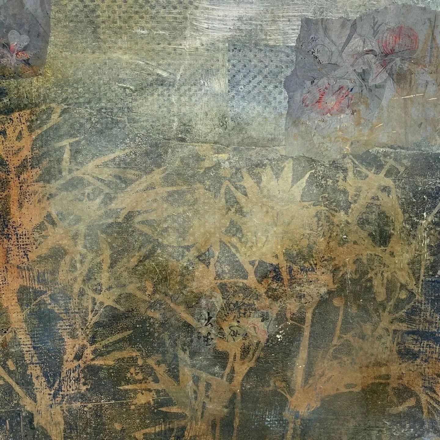 Dappled and Drowsy, 16 x 16 — SOLD