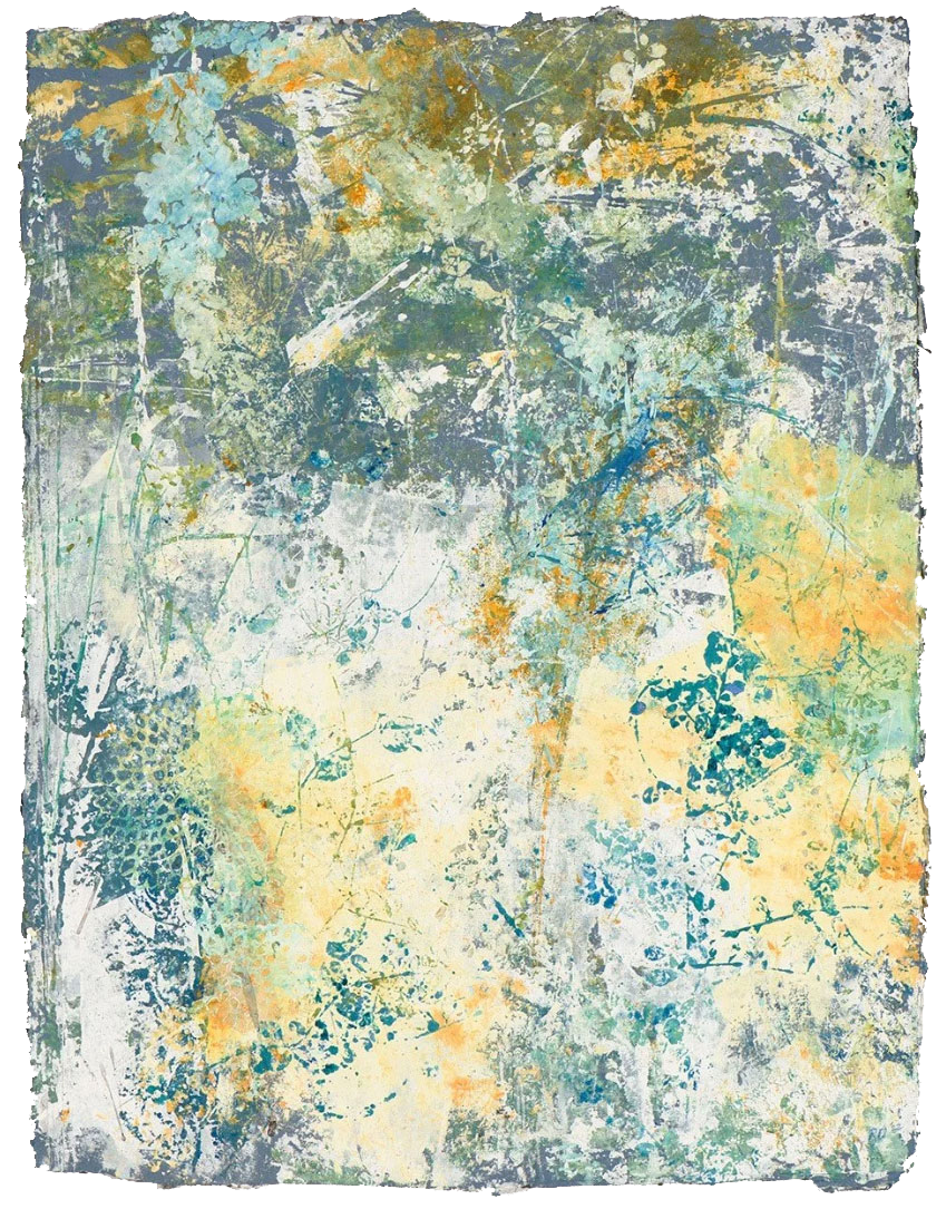 Gathering Blue #2, 25 x 19 — SOLD