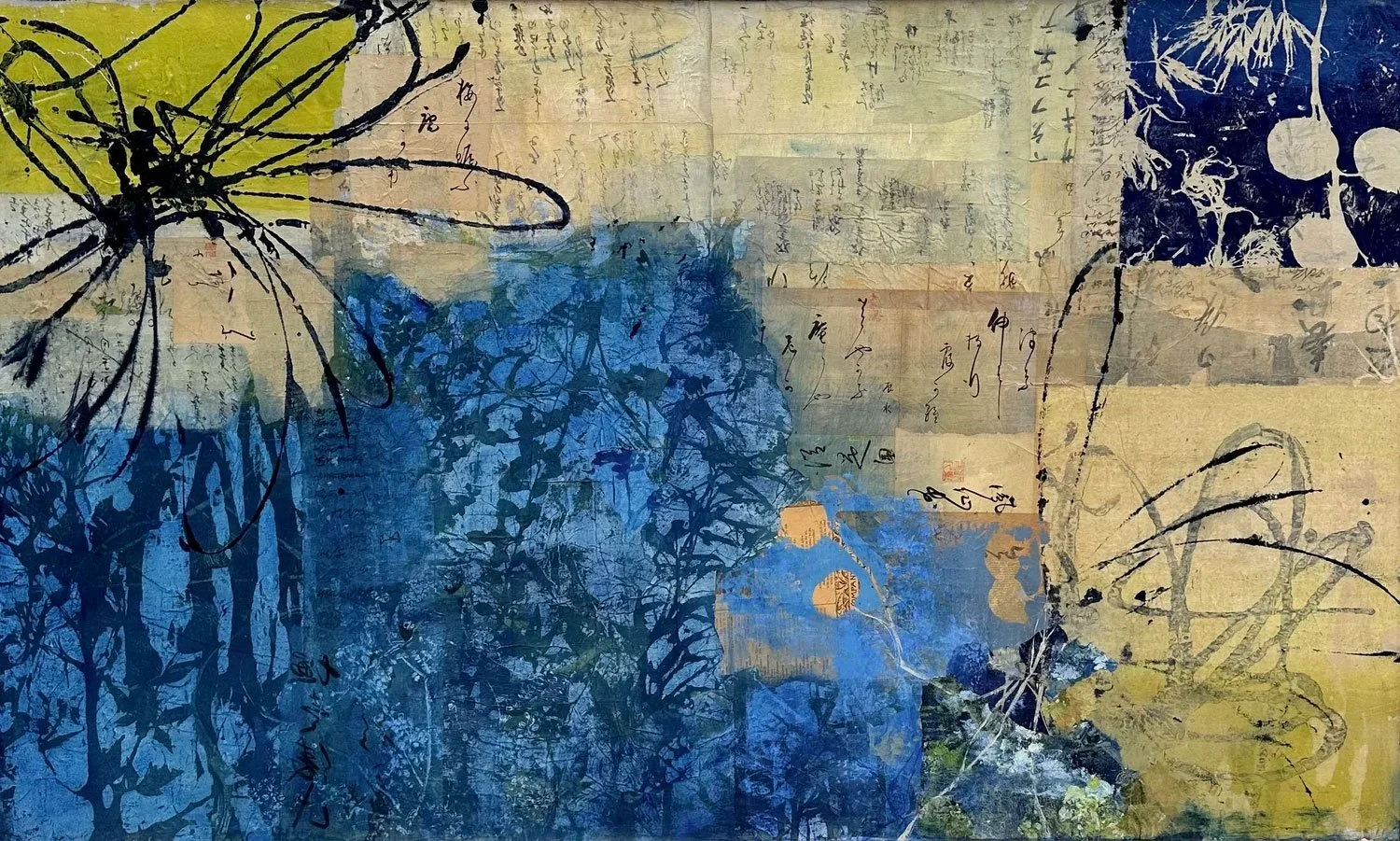 Hey Blue, 36 x 60, $5800 — (Inquire)