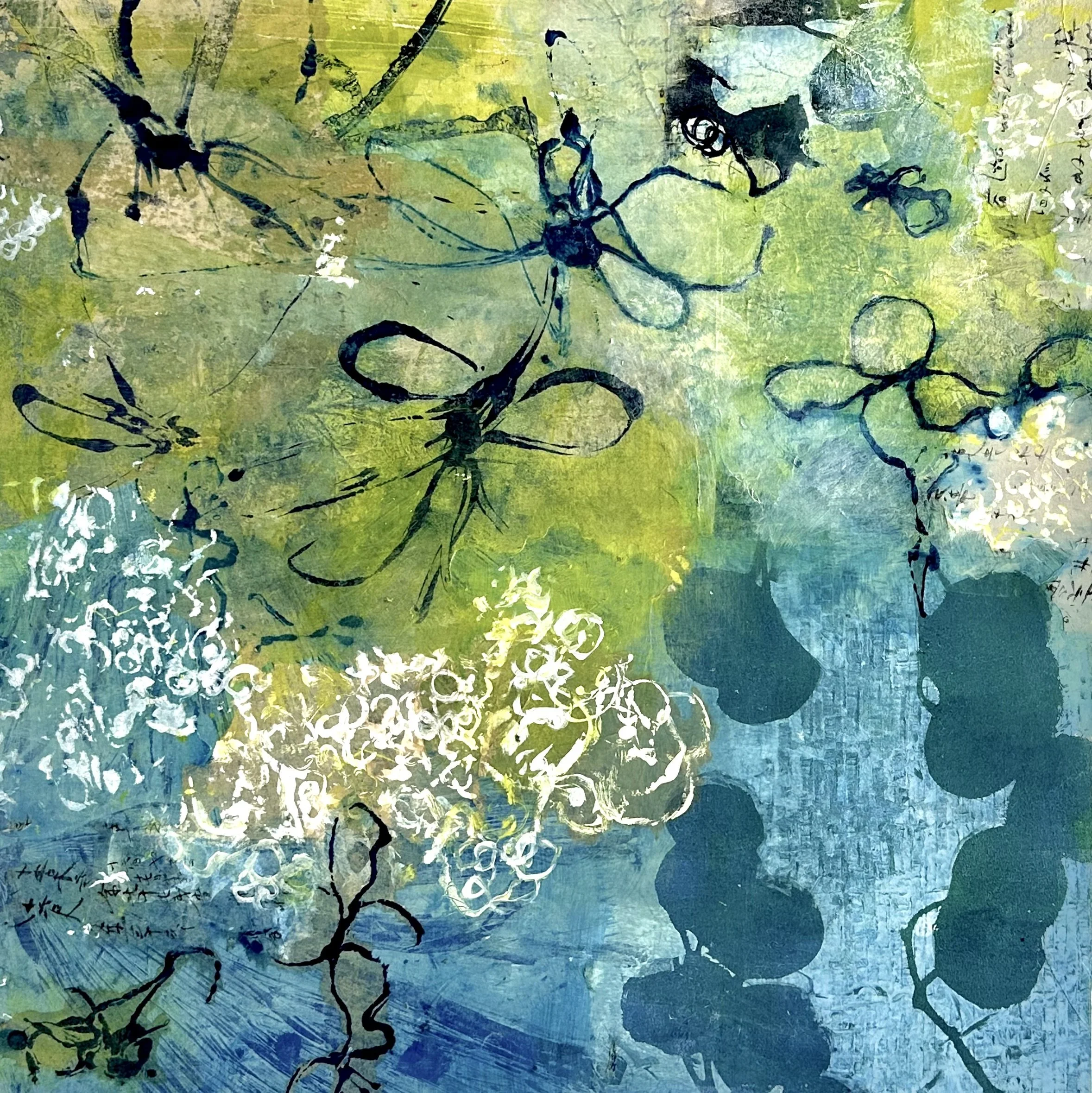 Urgency of Spring #1, 24 x 24, $2400 —  (inquire)