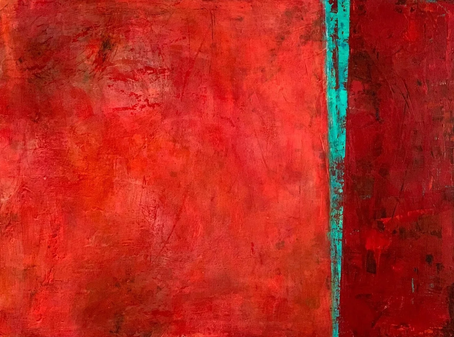 A Blue Streak, 30 x 40 — SOLD