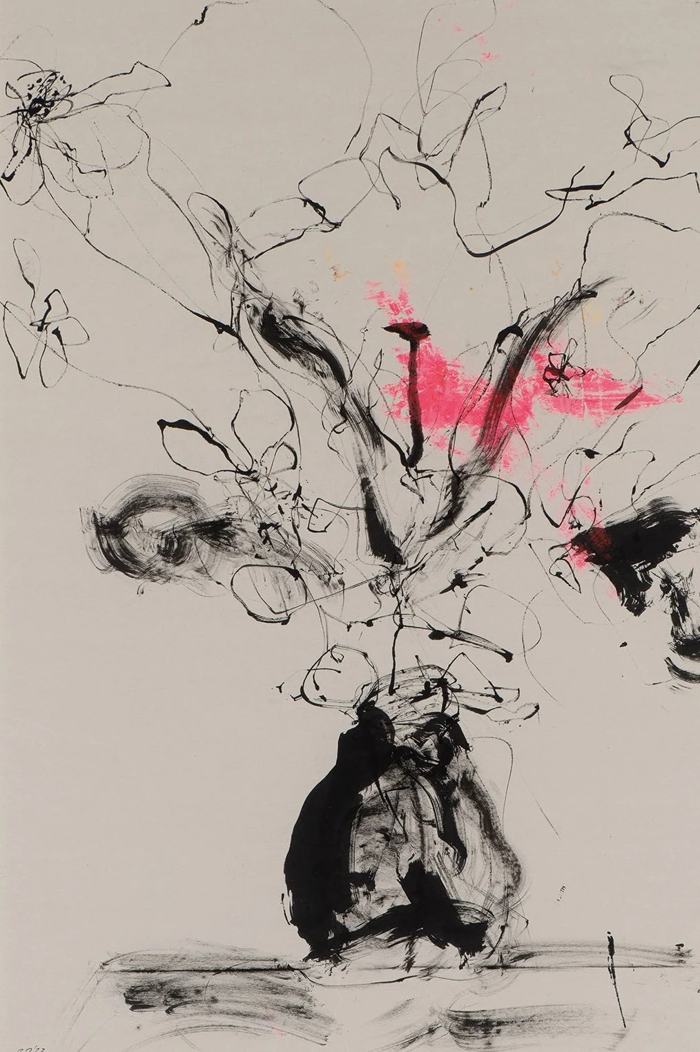 Big Pink, 36 x 24 (41 x 30 framed), $1900 — (Inquire)