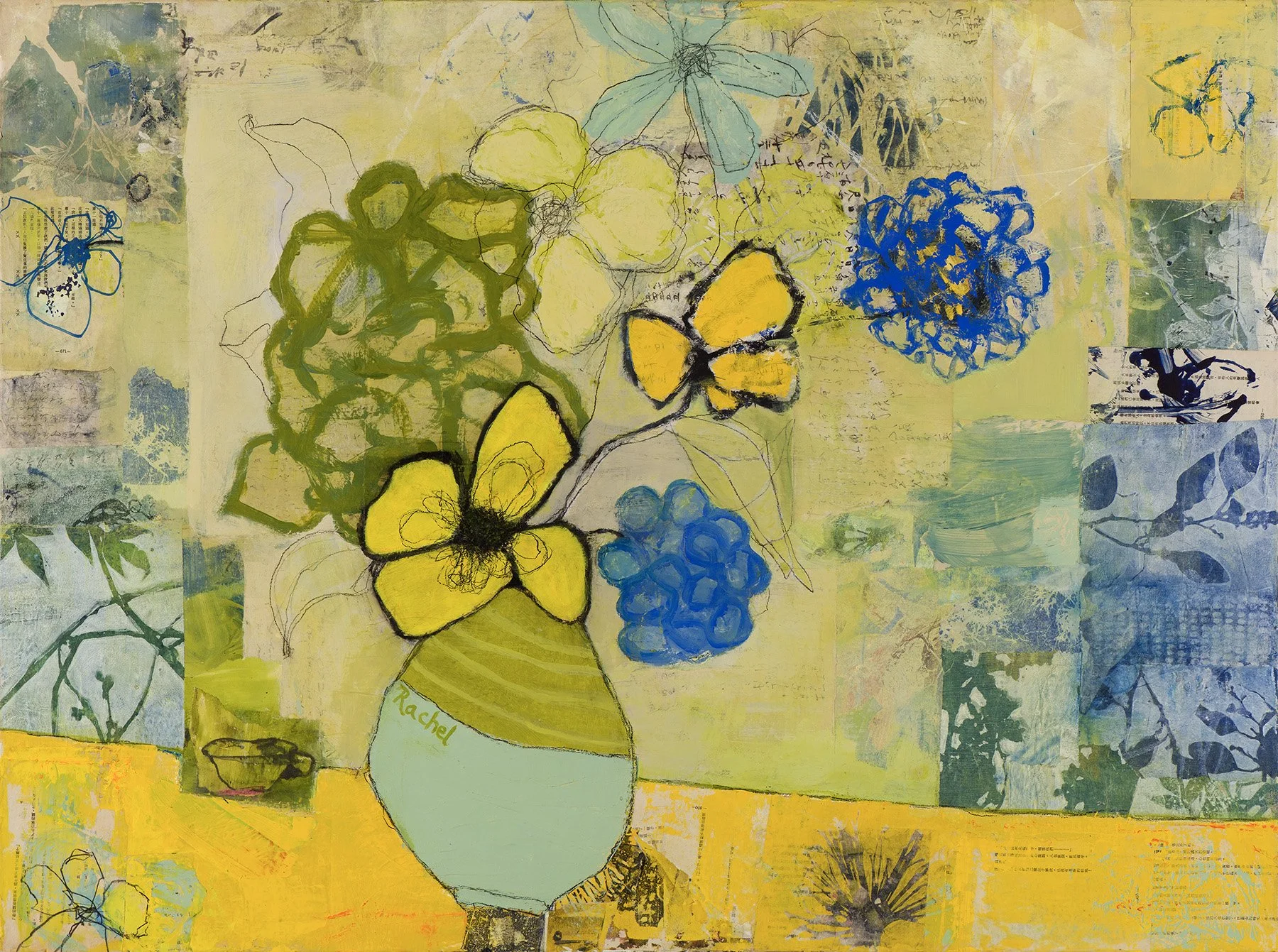 Playtime With Friends, 36 x 48 — SOLD