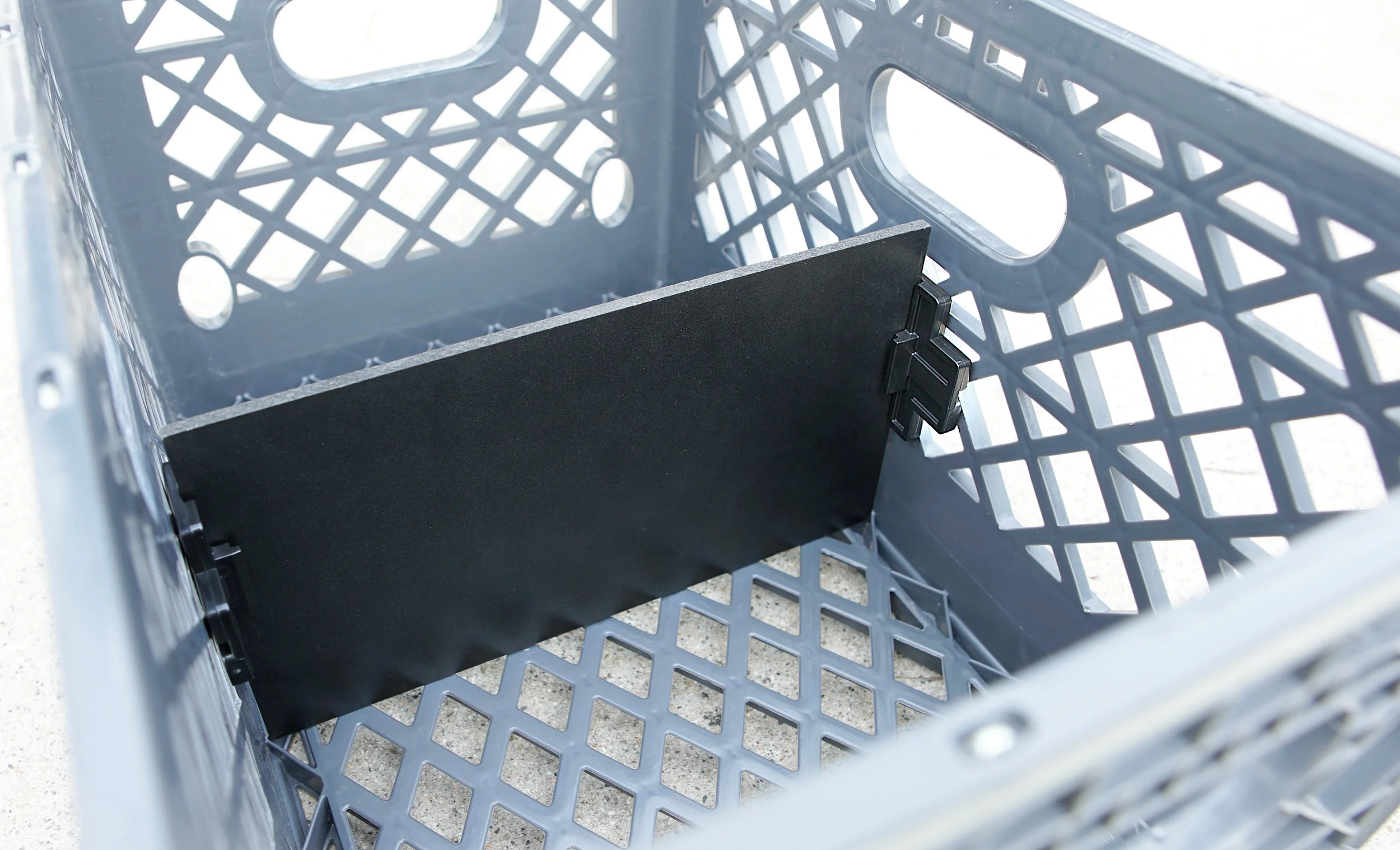 The Milk Crate Divider (Full Milk Crate) — Bolt Film Solutions