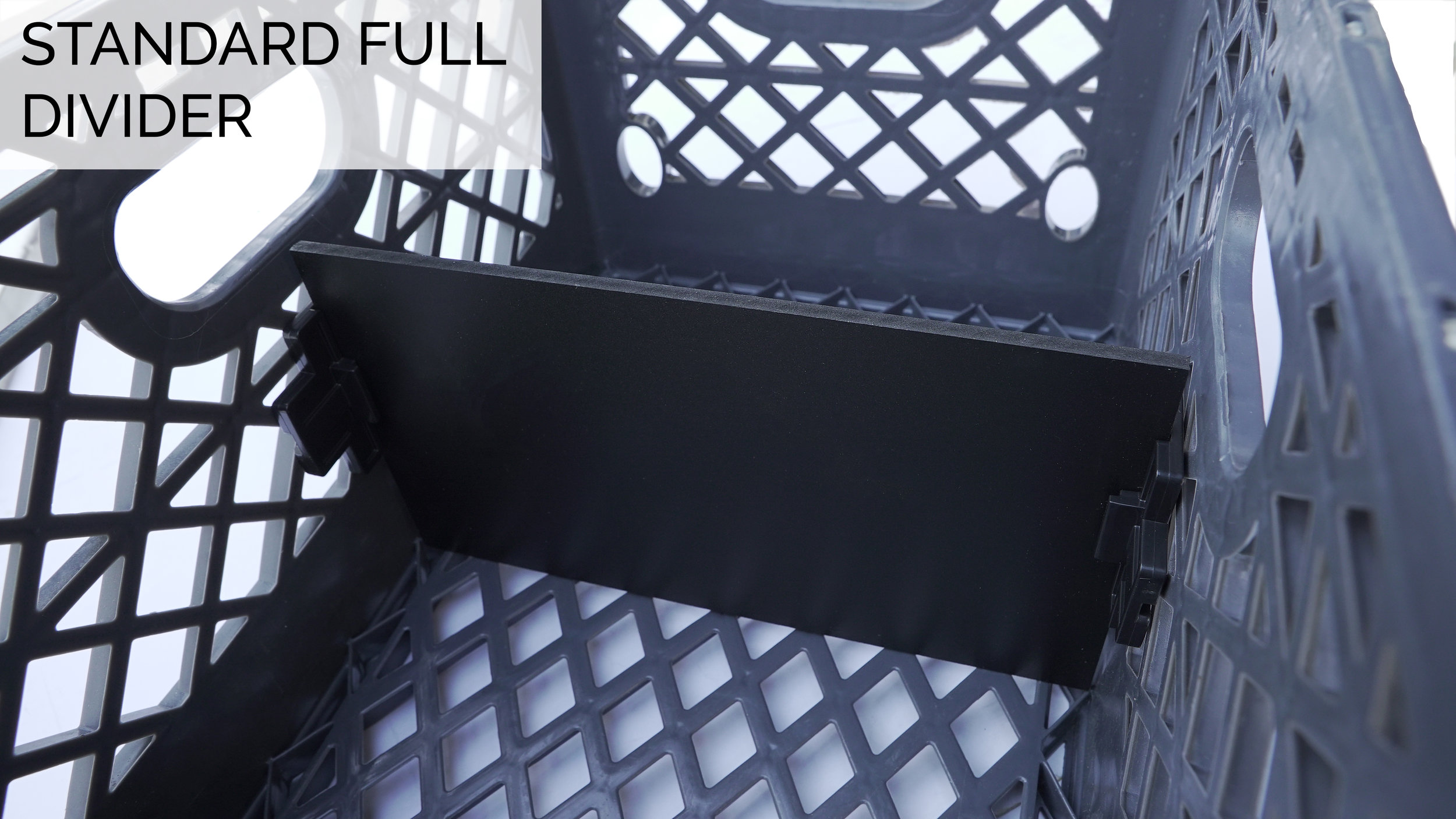 The Milk Crate Divider (Full Milk Crate) — Bolt Film Solutions